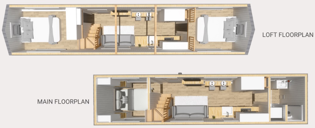 2022 MTHC LOFT 34SS, , floor-plans-day image number 0