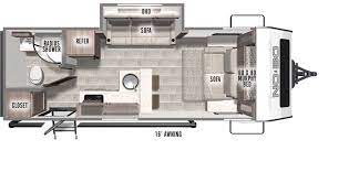 2023 FOREST RIVER NO BOUNDARIES 19.6, , floor-plans-day image number 0